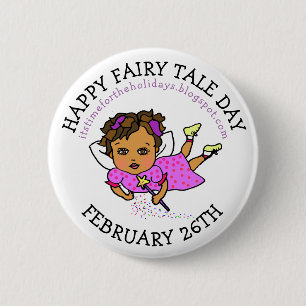Happy Fairy Tale Day } 26. Februar Button