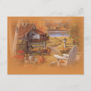 Happy Fall - Postkarte