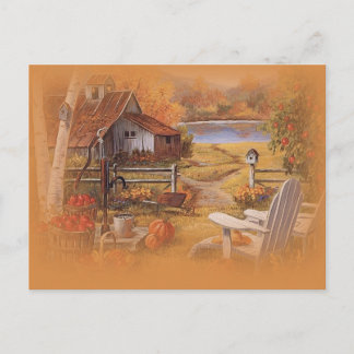 Happy Fall - Postkarte
