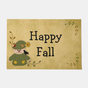 Happy Fall Scarecrow Fußmatte