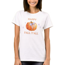 Happy Fall Y’all Pumpkin Bow Women's Niedliche