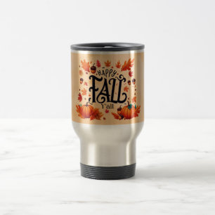 Happy Fall Y'all classic Reisebecher