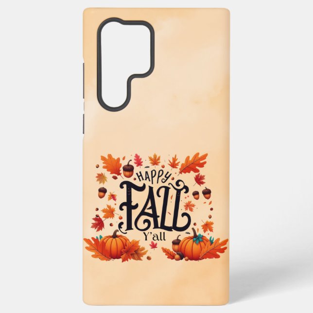Happy Fall Y'all classic Samsung Galaxy Hülle (Rückseite)