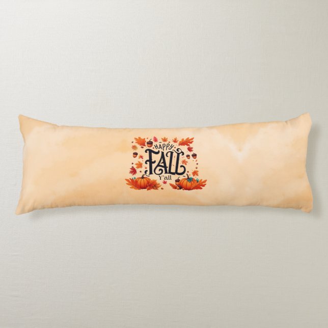 Happy Fall Y'all classic Seitenschläferkissen (Vorderseite)