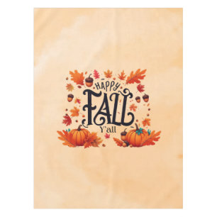 Happy Fall Y'all classic Tischdecke
