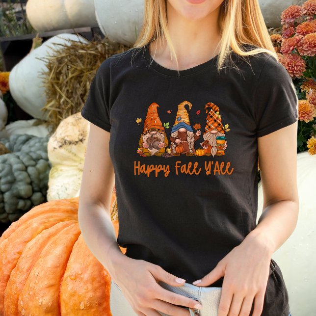 Happy Fall Y'All Gnome Tshirt (Von Creator hochgeladen)