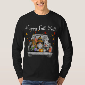 Happy Fall Ya'll Gnomes T-Shirt