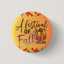 Happy fall ya'll Herbsternte Erntedank Liebe Button