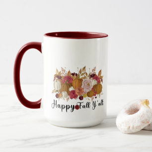 Happy Fall Y'all Tasse