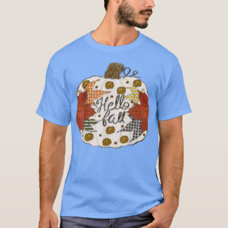 Happy Fall Y'all Women Men Pumpkin Herbst Thanksg T-Shirt