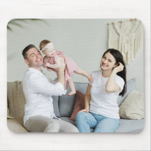 Happy Family Personalisiertes Foto Mouse Pad Mousepad