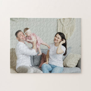 Happy Family Personalisiertes Foto Puzzle