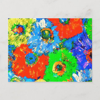 HAPPY FARBEN Postcard Postkarte