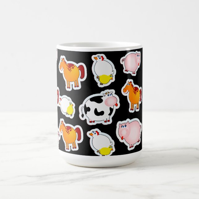 Happy farm background, Tasse (Mittel)