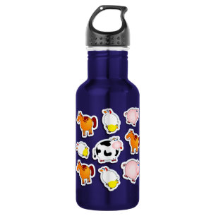 Happy Farm Hintergrund, Flasche Trinkflasche
