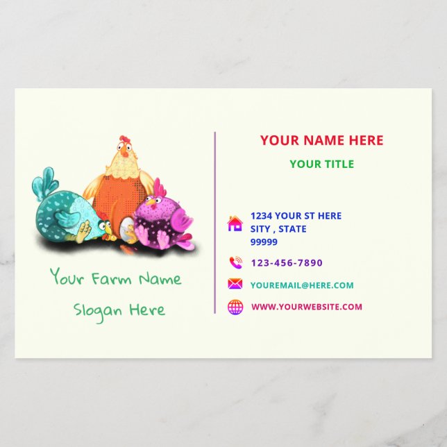 Happy Farm Promotions Flyer - Lucky Bauer - Spaß (Hinten)