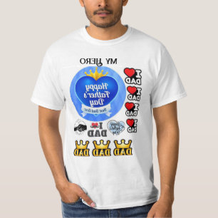 Happy Father Day Best Papa je T-Shirt