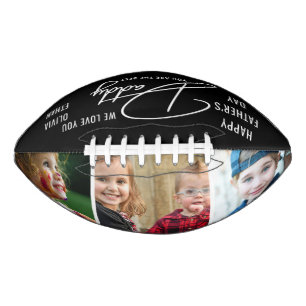  Happy Father's Day 3 Foto von Collage Personalize Football