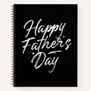 Happy Father's Day Blank Sketchbook Notizbuch