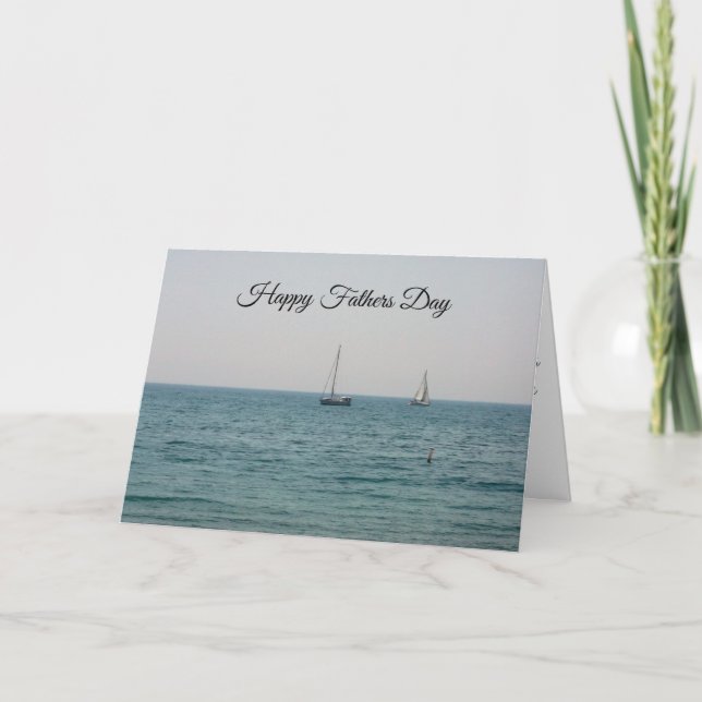 Happy Fathers day card Karte (Vorderseite)