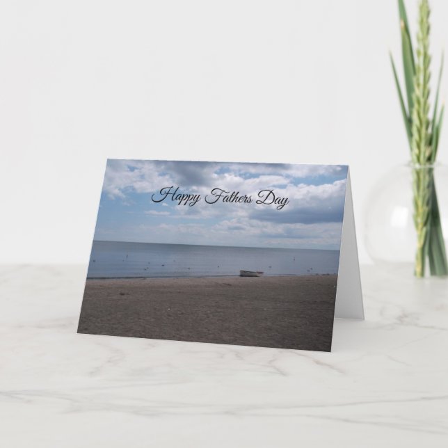 Happy Fathers day greeting card Karte (Vorderseite)