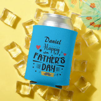 Happy Father's Day Leaping Frösche Hört Mustache Dosenkühler