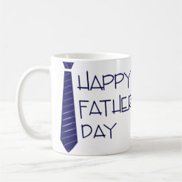 Happy Father's Day Neck Tie Kaffeetasse