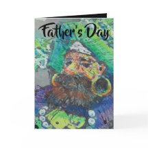 Happy Father's Day Pirate Card