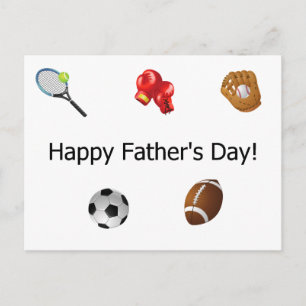 Happy Father's Day! Postkarte