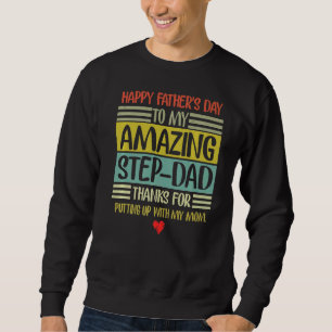 Happy Father's Day Step Vater Sweatshirt