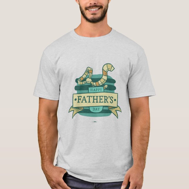 happy Father's Day T-Shirt (Vorderseite)