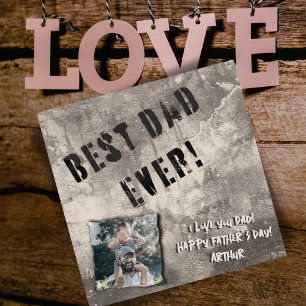 Happy Father's Day : Urbanes Meisterwerk Feiertagskarte