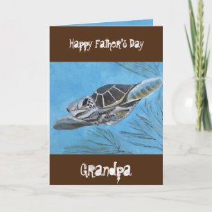HAPPY FAYHERS DAY GRANDPA KARTE