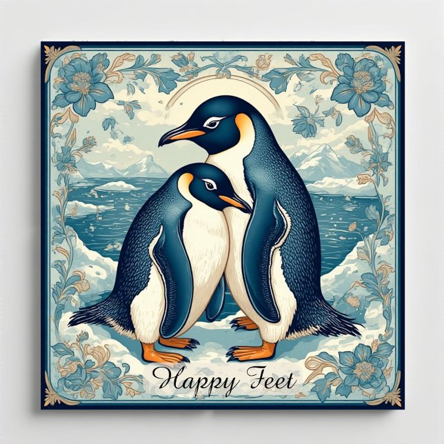 Happy Feet Penguin Ice Bird Couple Snow Glacier Magnet (Happy Feet Penguin Ice Bird Couple Snow Glacier Magnet)