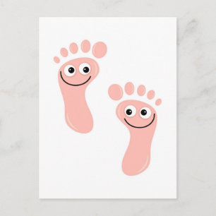 Happy Feet Postkarte