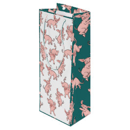 Happy Ferkel Weinbeutel Geschenktüte Für Weinflaschen