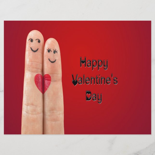 Happy Fingers Valentinstag (Vorderseite)
