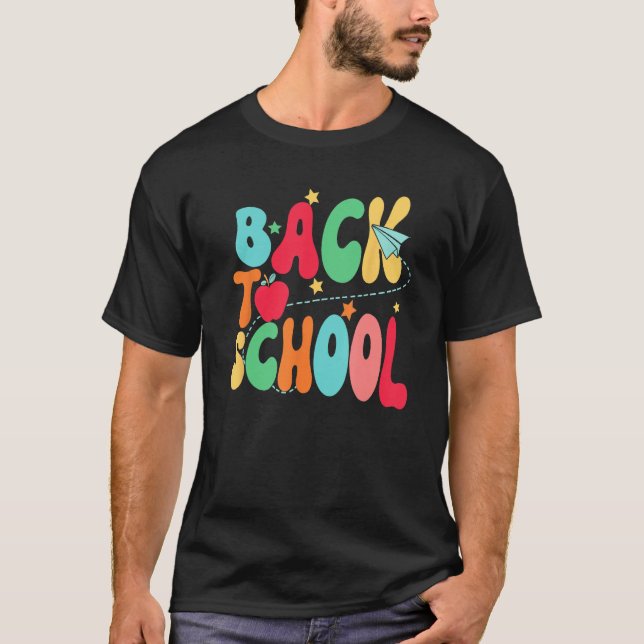 Happy First Day Of School Welcome Back To School S T-Shirt (Vorderseite)