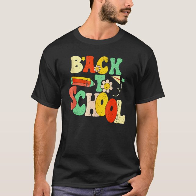 Happy First Day Of School Welcome Back To School S T-Shirt (Vorderseite)