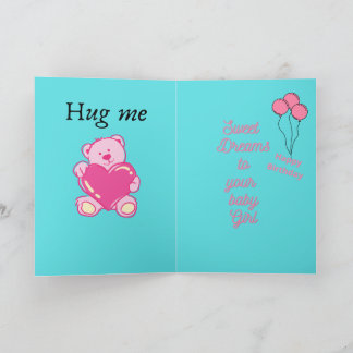 Happy First Geburtstag Karte