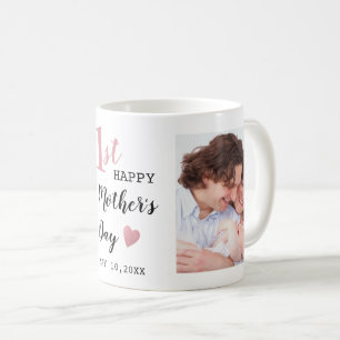 Happy First Mother Day Rose Gold 2 Foto Kaffeetasse