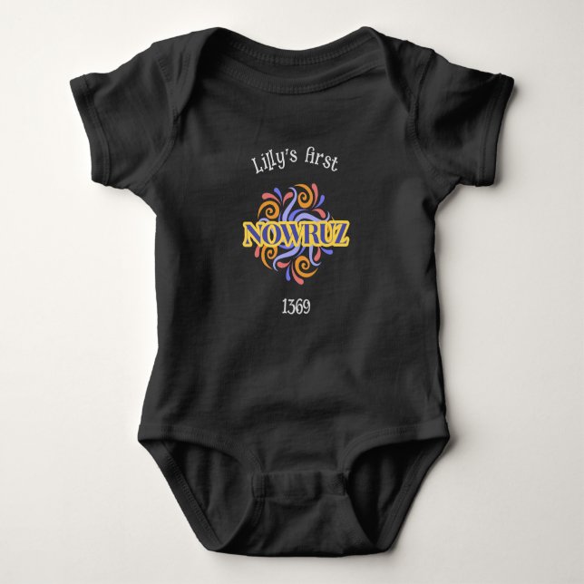 Happy First Nowruz Custom T - Shirt (Vorderseite)