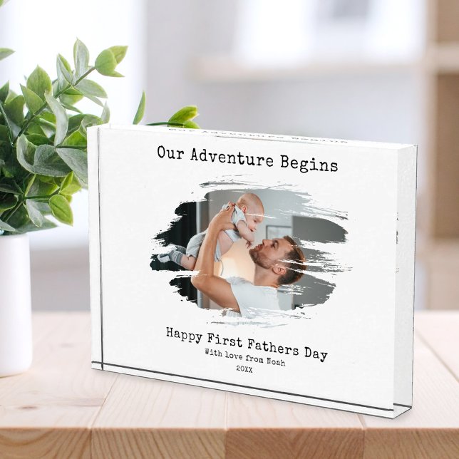 Happy First Vathers Day Fotoblock (Von Creator hochgeladen)