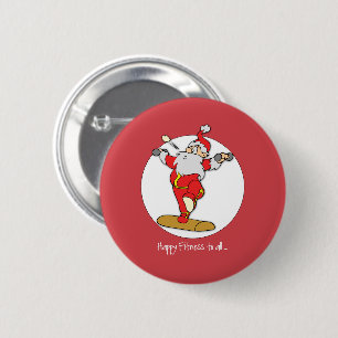 Happy Fitness Übung Weihnachten mit dem Weihnachts Button