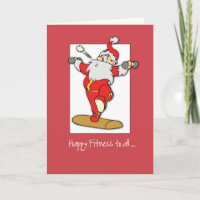Happy Fitness Übung Weihnachten mit dem Weihnachts