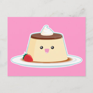 Happy Flan Postkarte