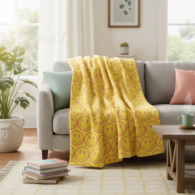 Happy Fleece Blanket (Von Creator hochgeladen)
