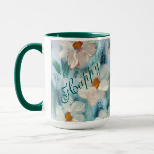 Happy Floral Coffee Tasse