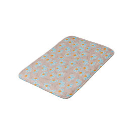 Happy Flowers Bath Mat Badematte