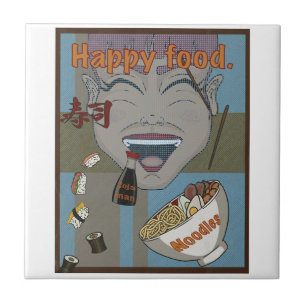 Happy Food Fliese